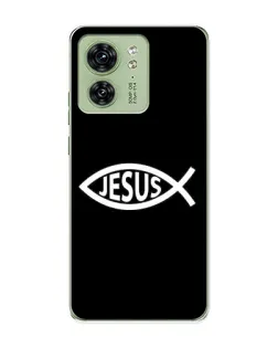 Чехол для Motorola Edge 40 с картинкой «Классический Jesus»