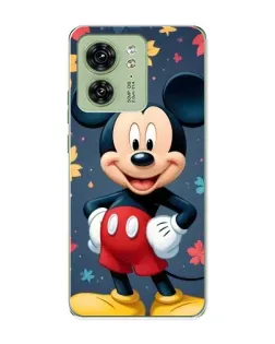 Чохол для Motorola Edge 40 з картинкою «Осінній Mickey Mouse»