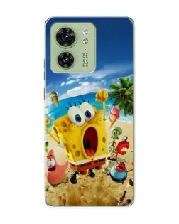 Чехол для Motorola Edge 40 с картинкой «Развлечения на пляже»