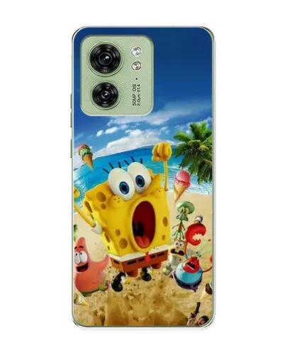 Чехол для Motorola Edge 40 с картинкой «Развлечения на пляже»