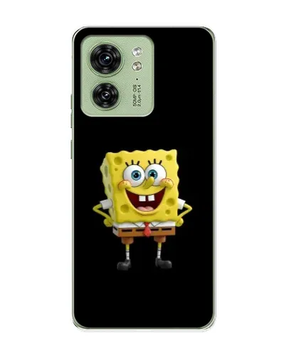 Чехол для Motorola Edge 40 с картинкой «Классический Губка Боб»