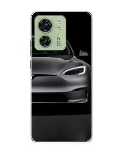 Чохол для Motorola Edge 40 з картинкою «Tesla Model S Look»