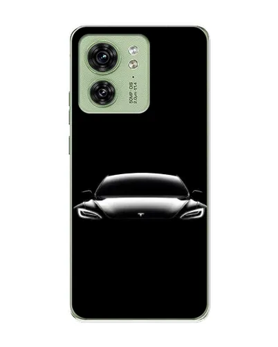 Чохол для Motorola Edge 40 з картинкою «Фари Tesla Night» Чохол для Motorola Edge 40 з картинкою «Фари Tesla Night»