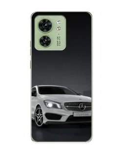 Чохол для Motorola Edge 40 з картинкою «Mercedes AMG GT Silver»