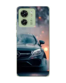 Чохол для Motorola Edge 40 з картинкою «Mercedes — нічне місто»