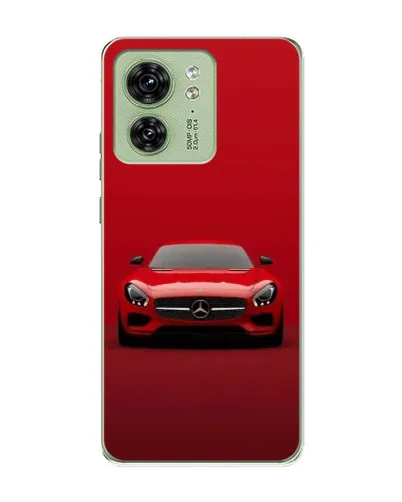 Чохол для Motorola Edge 40 з картинкою «Червоний Mercedes AMG»