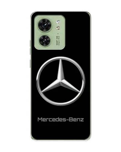 Чохол для Motorola Edge 40 з картинкою «Mercedes Silver Logo»