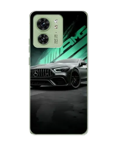 Чохол для Motorola Edge 40 з картинкою «Темний Mercedes AMG»