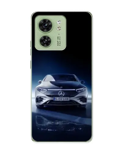 Чохол для Motorola Edge 40 з картинкою «Нічний Mercedes EQ»
