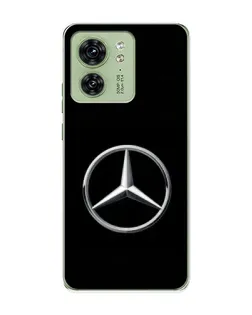 Чохол для Motorola Edge 40 з картинкою «Mercedes класичний лого»