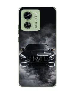 Чохол для Motorola Edge 40 з картинкою «Mercedes у диму»
