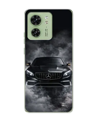 Чохол для Motorola Edge 40 з картинкою «Mercedes у диму»