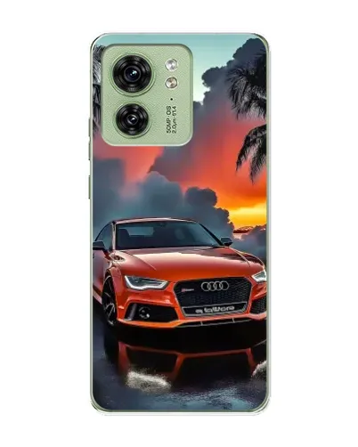 Чехол для Motorola Edge 40 с картинкой «Audi — закат» Чехол для Motorola Edge 40 с картинкой «Audi — закат»