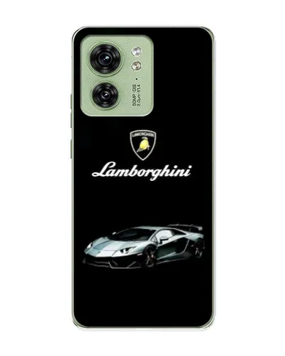 Чохол для Motorola Edge 40 з картинкою «Логотип Lamborghini класика»