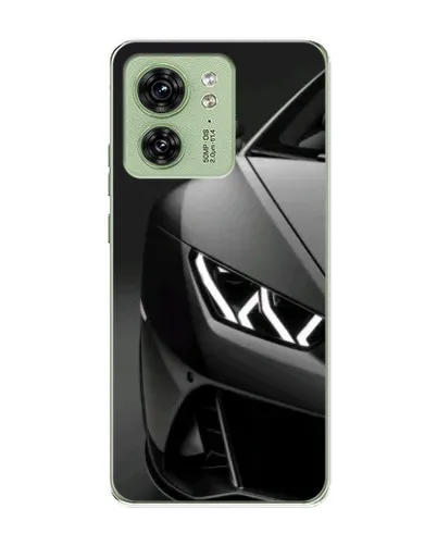 Чохол для Motorola Edge 40 з картинкою «Lamborghini фари деталізація»