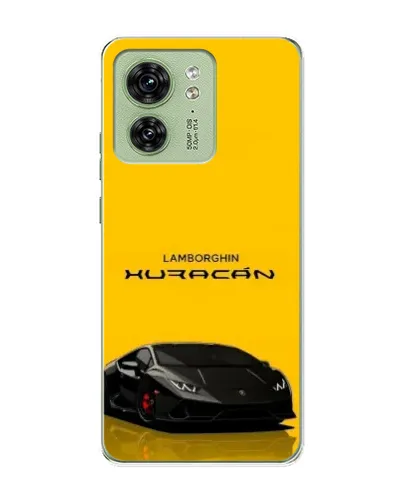 Чохол для Motorola Edge 40 з картинкою «Lamborghini Huracan чорний»