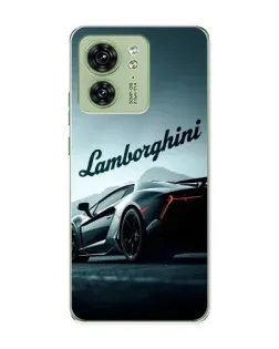 Чохол для Motorola Edge 40 з картинкою «Класичний Lamborghini надпис»
