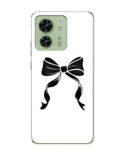 Чехол для Motorola Edge 40 с картинкой «Классический бант»