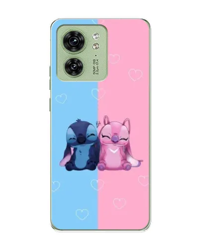Чохол для Motorola Edge 40 з картинкою «Stitch та Angel Love» Чохол для Motorola Edge 40 з картинкою «Stitch та Angel Love»