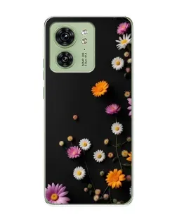 Чехол для Motorola Edge 40 с картинкой «Цветочная композиция»