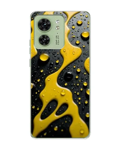 Чохол для Motorola Edge 40 з картинкою «Рідке жовте золото»