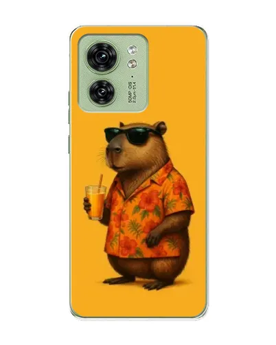 Чохол для Motorola Edge 40 з картинкою «Капібара на відпочинку» Чохол для Motorola Edge 40 з картинкою «Капібара на відпочинку»