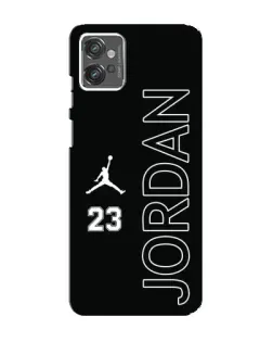 Чехол для Motorola MOTO G32 с картинкой «Jordan Vertical»