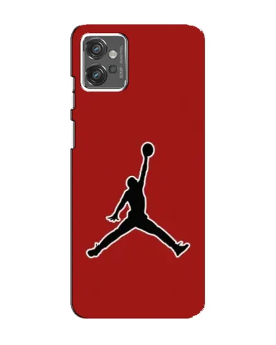 Чехол для Motorola MOTO G32 с картинкой «Jordan Red Back» Чехол для Motorola MOTO G32 с картинкой «Jordan Red Back»