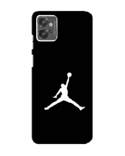 Чехол для Motorola MOTO G32 с картинкой «Jordan Silhouette»