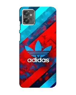Чехол для Motorola MOTO G32 с картинкой «Абстракция Adidas»