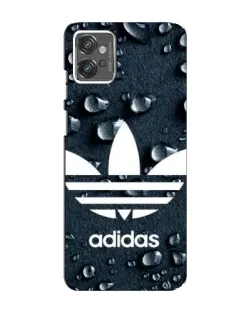 Чехол для Motorola MOTO G32 с картинкой «Adidas Trefoil Blue»
