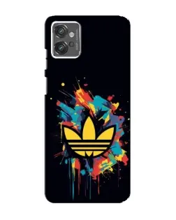 Чехол для Motorola MOTO G32 с картинкой «Adidas Splash»