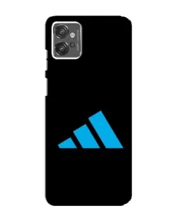 Чехол для Motorola MOTO G32 с картинкой «Adidas Cyan Logo»