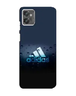 Чехол для Motorola MOTO G32 с картинкой «Adidas Water Drops»