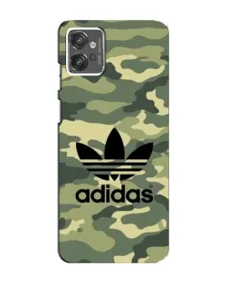 Чехол для Motorola MOTO G32 с картинкой «Милитари стиль Adidas»