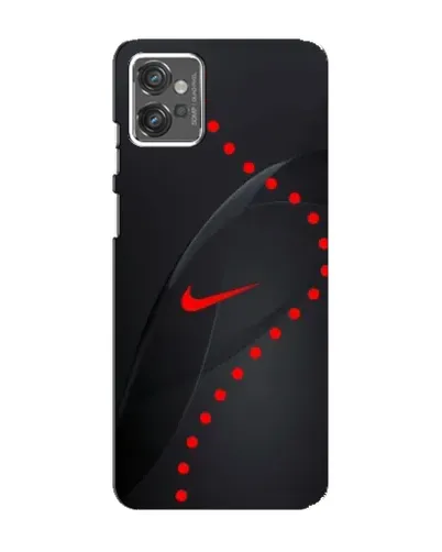 Чехол для Motorola MOTO G32 с картинкой «Абстрактный дизайн Nike»