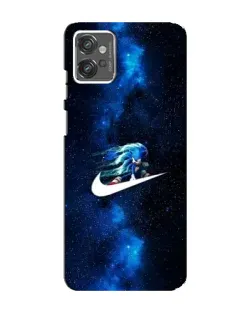 Чехол для Motorola MOTO G32 с картинкой «Звездный путь Nike»