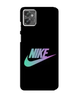Чехол для Motorola MOTO G32 с картинкой «Nike — городская ночь»