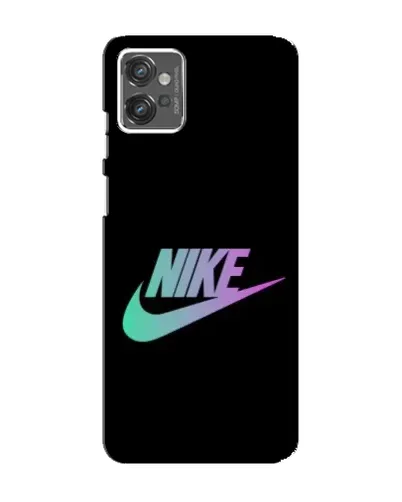 Чехол для Motorola MOTO G32 с картинкой «Nike — городская ночь»