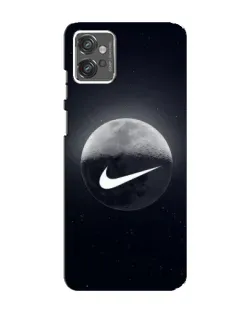 Чехол для Motorola MOTO G32 с картинкой «Nike в стиле граффити»