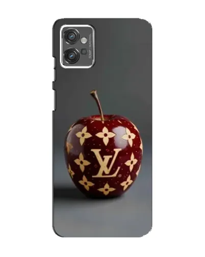 Чехол для Motorola MOTO G32 с картинкой «Красное яблоко LV»