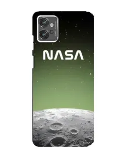 Чехол для Motorola MOTO G32 с картинкой «NASA — лунный градиент»