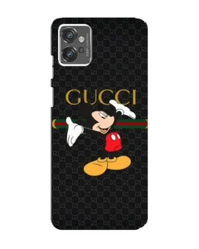 Чехол для Motorola MOTO G32 с картинкой «Микки Маус Gucci» Чехол для Motorola MOTO G32 с картинкой «Микки Маус Gucci»