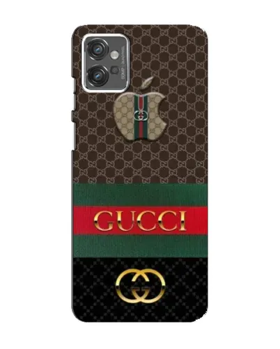 Чехол для Motorola MOTO G32 с картинкой «Gucci — брендированный десерт» Чехол для Motorola MOTO G32 с картинкой «Gucci — брендированный десерт»