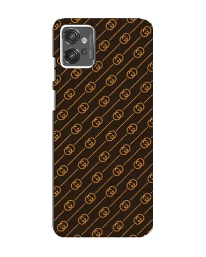 Чехол для Motorola MOTO G32 с картинкой «Gucci — золотые диагонали» Чехол для Motorola MOTO G32 с картинкой «Gucci — золотые диагонали»
