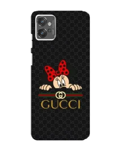 Чехол для Motorola MOTO G32 с картинкой «Минни Маус Gucci — черный» Чехол для Motorola MOTO G32 с картинкой «Минни Маус Gucci — черный»