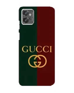Чехол для Motorola MOTO G32 с картинкой «Gucci — темно-зеленый градиент»