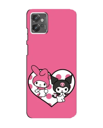 Чехол для Motorola MOTO G32 с картинкой «Kuromi и My Melody» Чехол для Motorola MOTO G32 с картинкой «Kuromi и My Melody»