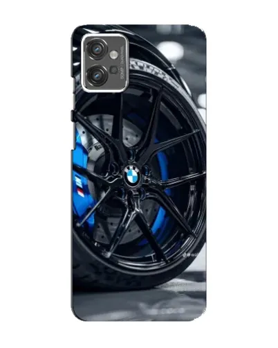 Чехол для Motorola MOTO G32 с картинкой «Колесо BMW вблизи» Чехол для Motorola MOTO G32 с картинкой «Колесо BMW вблизи»