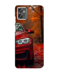 Чехол для Motorola MOTO G32 с картинкой «Осенняя BMW M4»